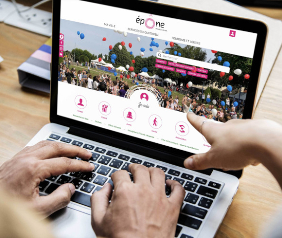 refonte graphique du site d'Epône