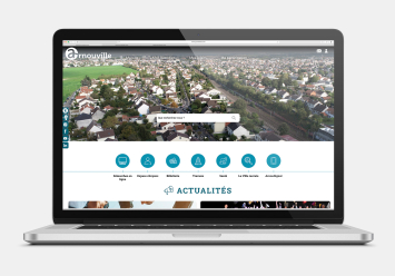 Site web d'Arnouville, une réalisation Gallimédia